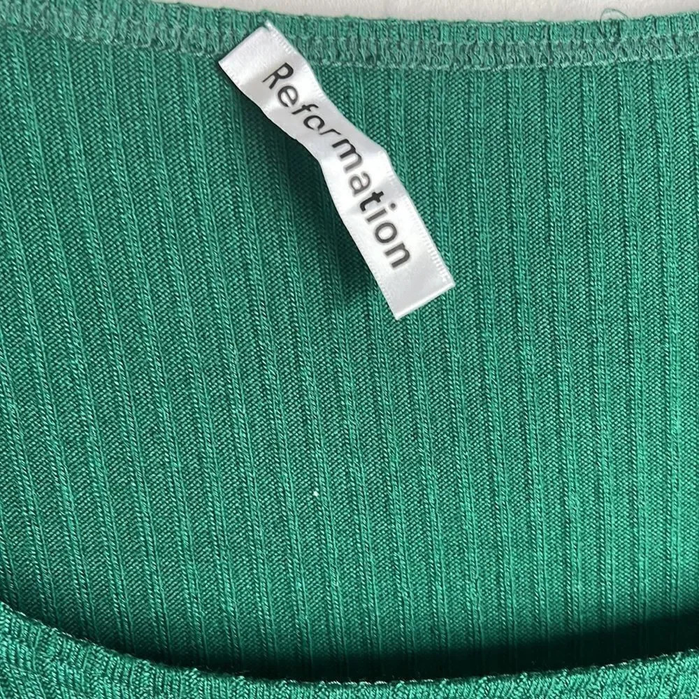 Reformation Cut Out Denmark Mini Dress - Picture 8 of 14